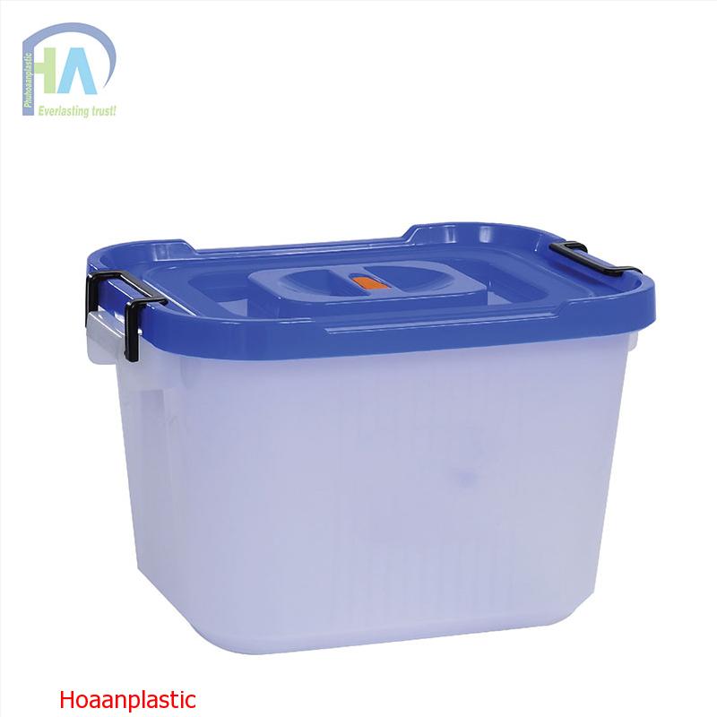 Thùng nhựa đa năng 35 L có nắp DDT